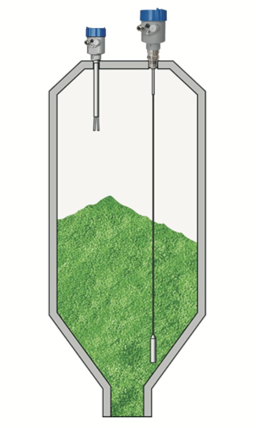 Solid-silo-level-and-limit-measurement